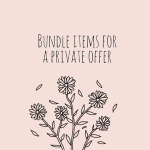 🌻 Bundle your items for offers 🌻